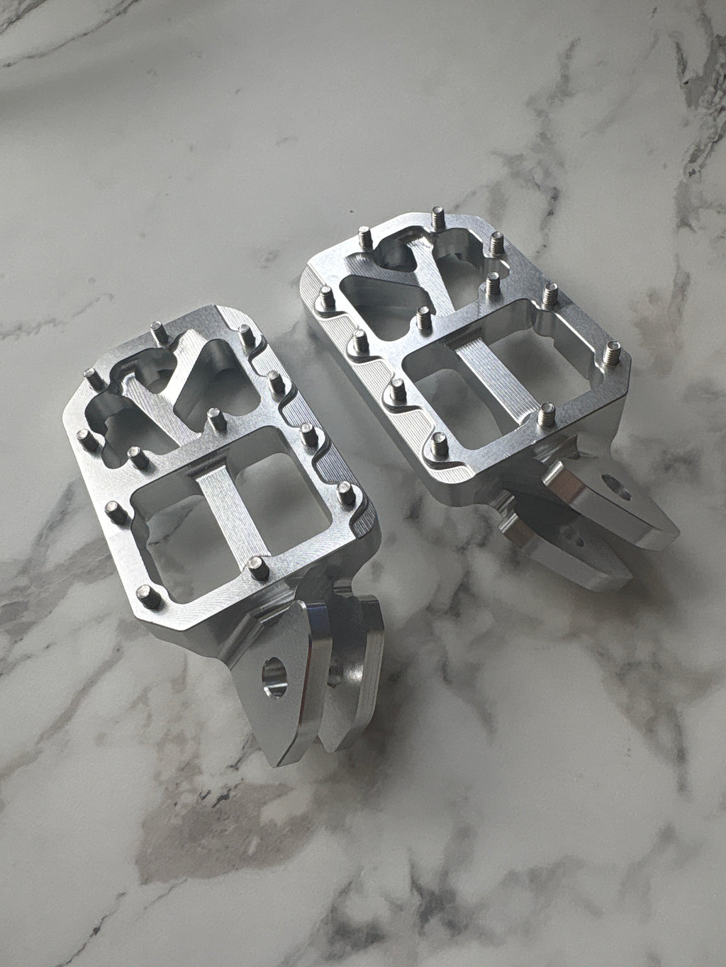 Silver Foot Pegs