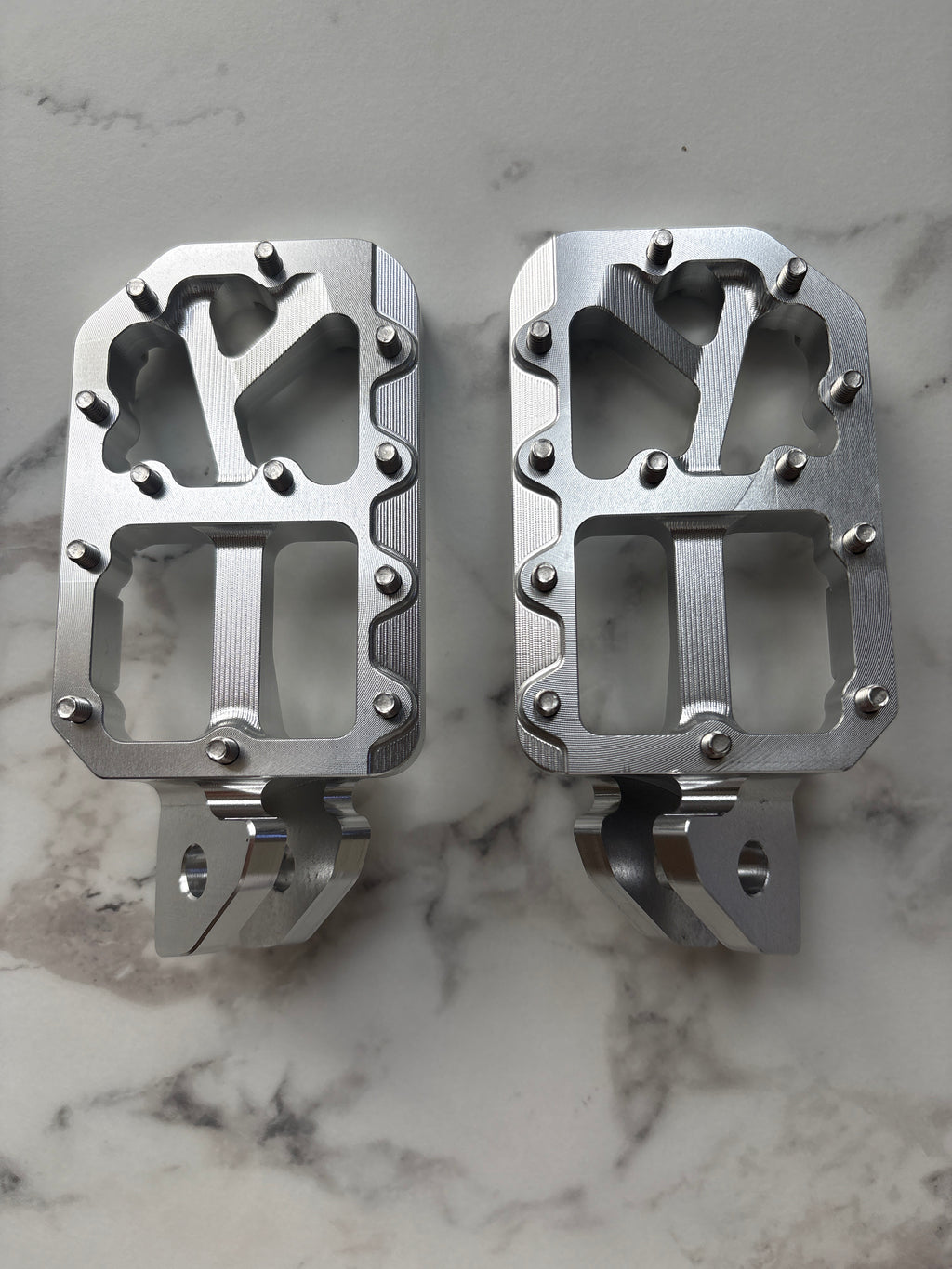 Silver Foot Pegs