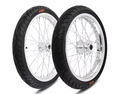 Talaria XXX/MX3/MX4 Supermoto Chrome Wheelset